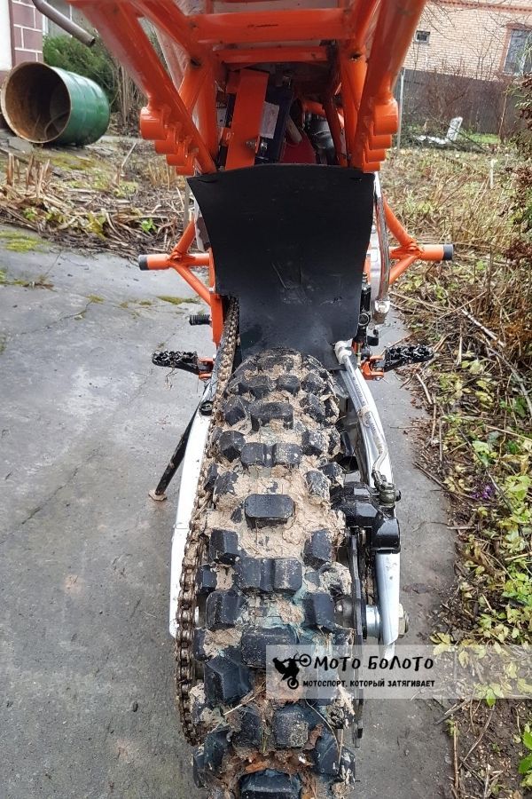 Самодельная грязезащита на BSE J2 STUNT 250e