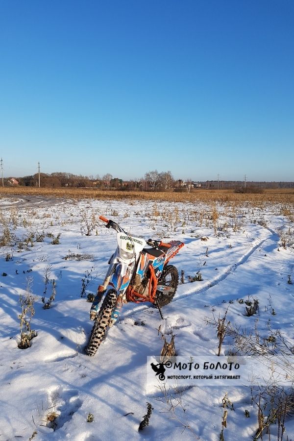 Эндуро на снегу